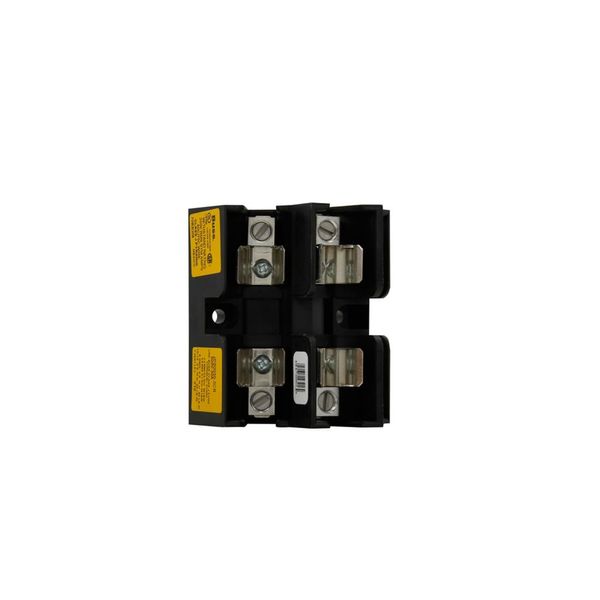 Fuse-block, low voltage, 30 A, AC 600 V, UL Class J, 95.3 x 83.6 x 77.8, UL, CSA image 13
