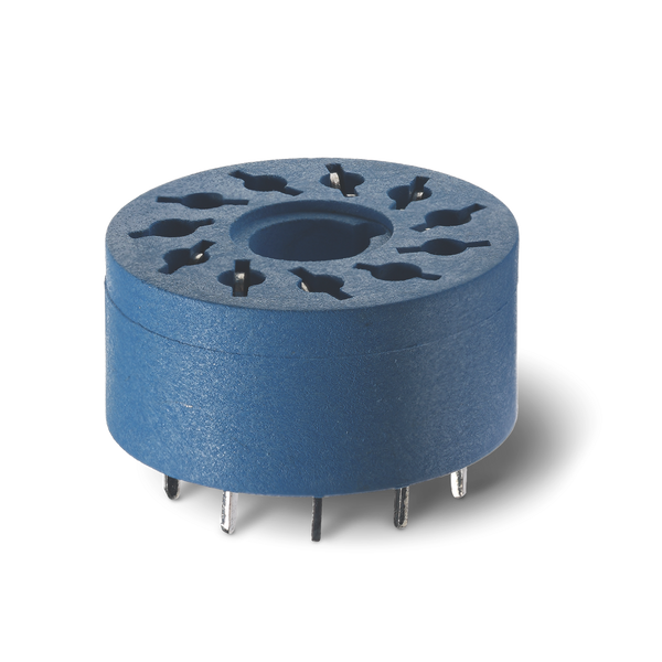 PCB socket blue, diameter 17,5mm.for 60.12 (90.14.1) image 2
