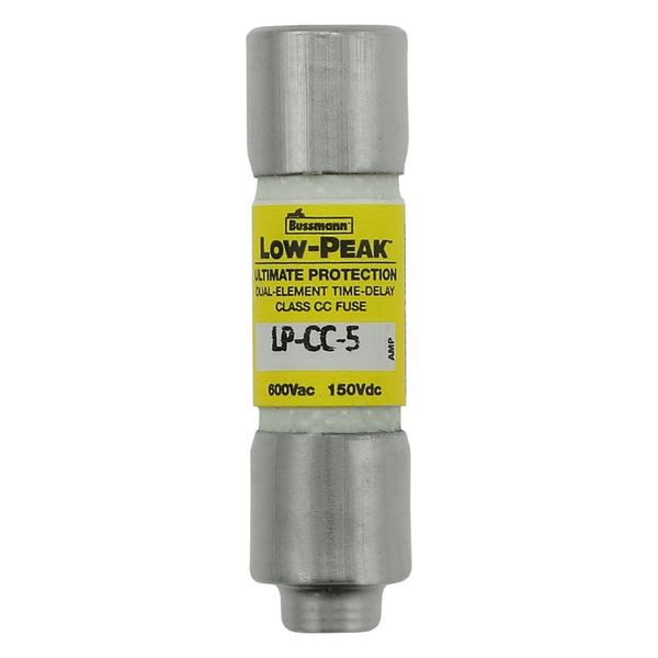 Fuse-link, LV, 5 A, AC 600 V, 10 x 38 mm, CC, UL, time-delay, rejection-type image 5