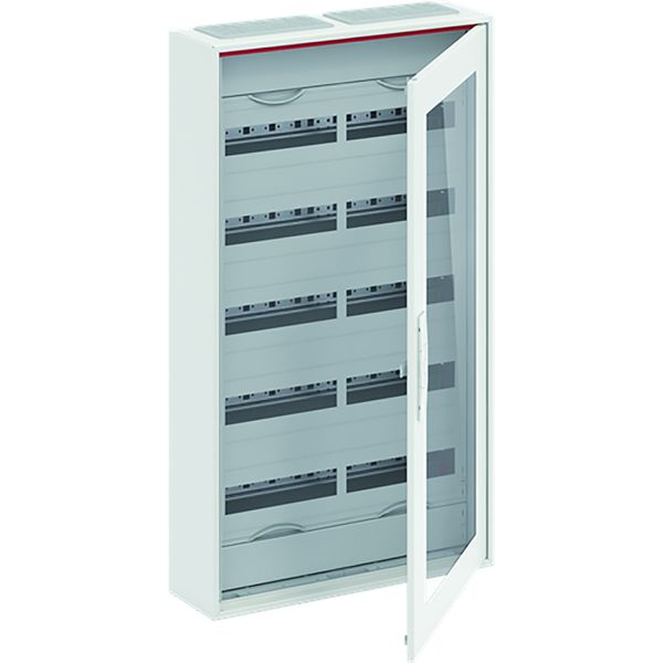 CA26RT ComfortLine Compact distribution board, Surface mounting, 120 SU, Isolated (Class II), IP44, Field Width: 2, Rows: 5, 950 mm x 550 mm x 160 mm image 1