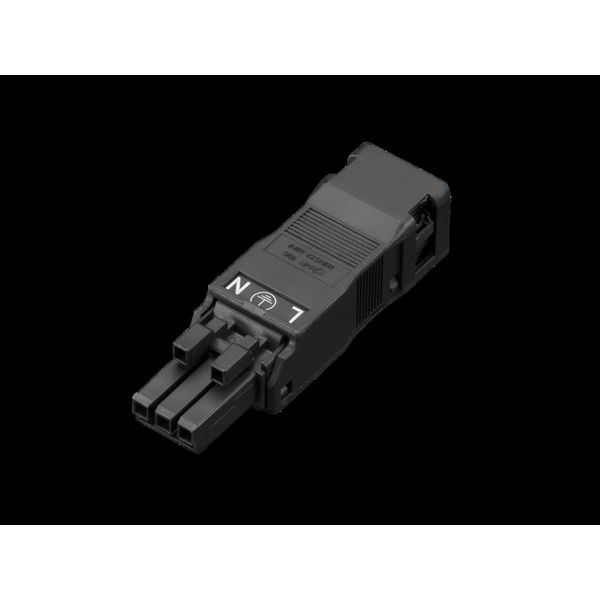 SZ Jack, for power supply and through-wiring, 3-pole, 100-240 V image 2