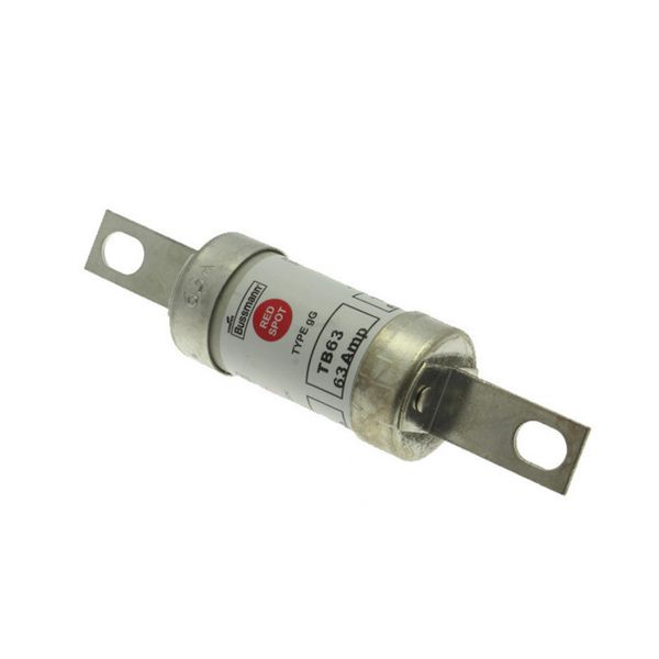 Fuse-link, low voltage, 63 A, AC 660 V, DC 460 V, BS88, 27 x 112 mm, gL/gG, BS image 16