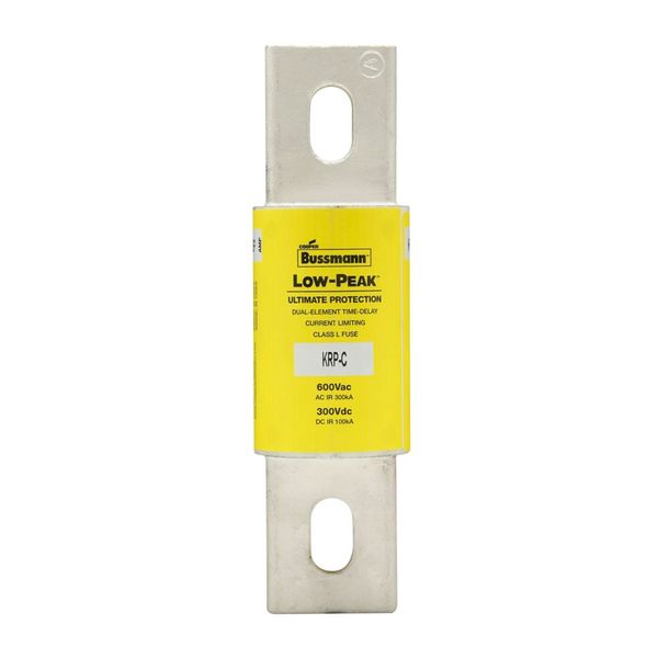 Eaton Bussmann Series KRP-C Fuse, Current-limiting, Time-delay, 600 Vac, 300 Vdc, 750A, 300 kAIC at 600 Vac, 100 kA at 300 kAIC Vdc, Class L, Bolted blade end X bolted blade end, 1700, 2.5, Inch, Non Indicating, 4 S at 500% image 2