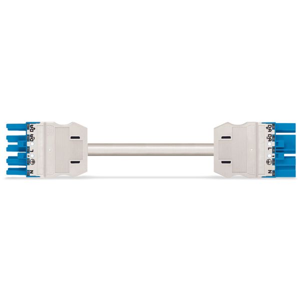 pre-assembled interconnecting cable;Eca;Socket/plug;blue image 2