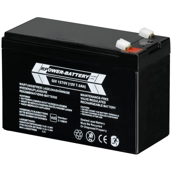SAK17 Sealed Lead Acid Battery, 12 V DC, 18 Ah image 3
