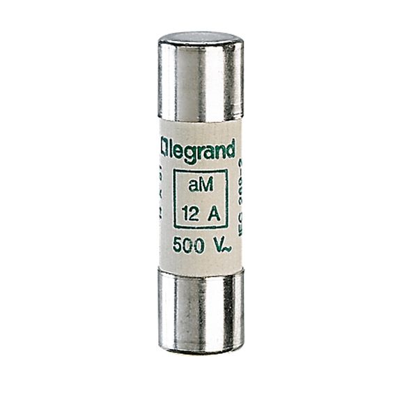 HRC cartridge fuse - cylindrical type aM 14 X 51 - 12 A - w/o indicator image 2