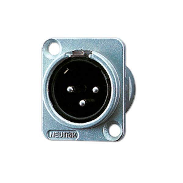 Connector Connector, XLR-Male, 3-pol image 2