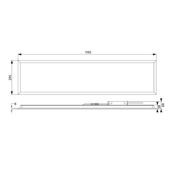 LEDPanelS-E4 Re295-32W-840 image 3