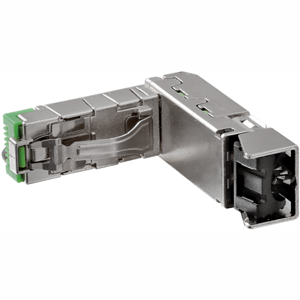 RJ45 Heavy Duty male 90° down 8pol. Profinet image 1