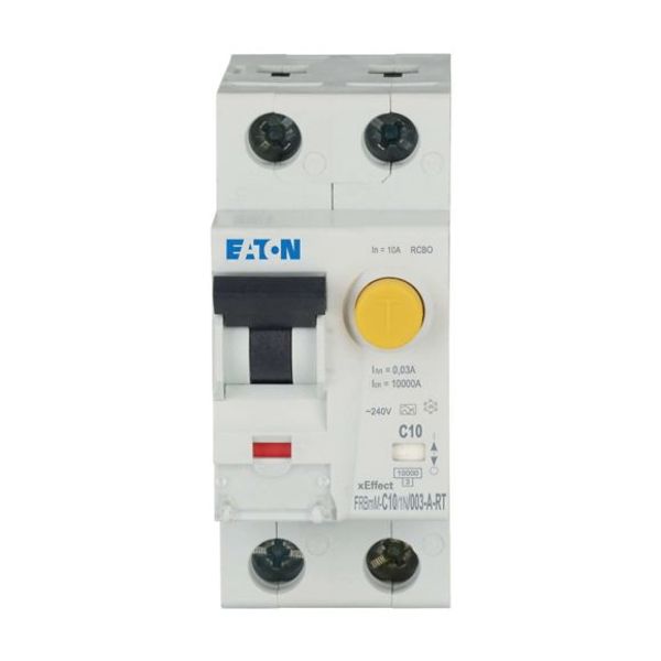 FRBMM-C10/1N/003-A-RT Eaton Moeller series xEffect - FRBm6/M RCBO - residual-current circuit breaker with overcurrent protection image 1