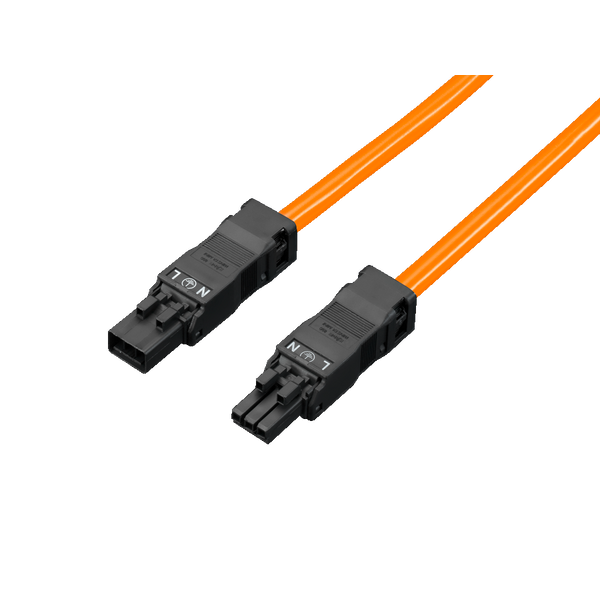 SZ throughwiring, 3-pole, for socket box, L: 200 mm, 100-240V AC image 3