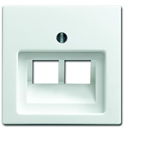 1803-02-914 CoverPlates (partly incl. Insert) Busch-balance® SI Alpine white image 1
