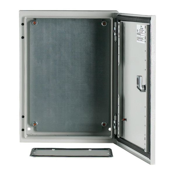 Wall enclosure with mounting plate, HxWxD=400x300x150mm image 5