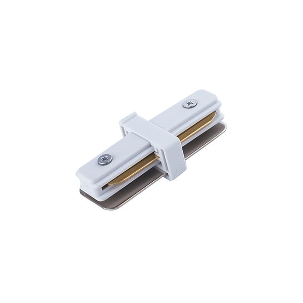 PROFILE STRAIGHT CONNECTOR WHITE image 1