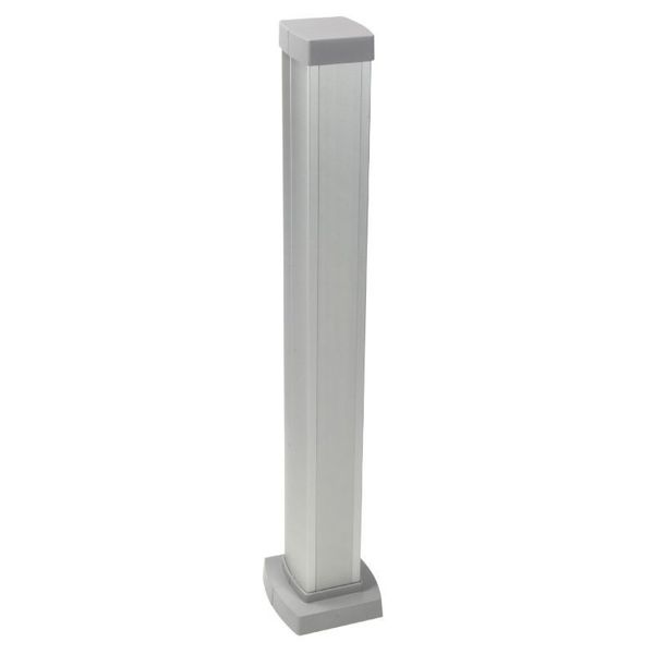 Mini column direct clipping 1 compartment 0.68m aluminium image 1