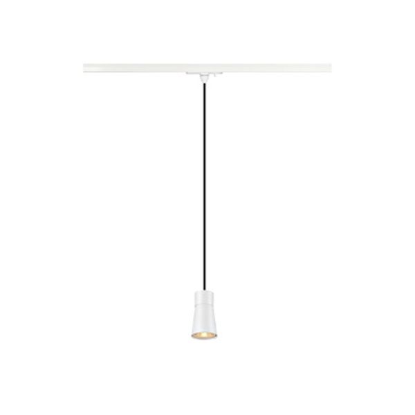 PURI 2.0 Cone 1~ pendant lamp GU10 max. 1x 6W white image 1