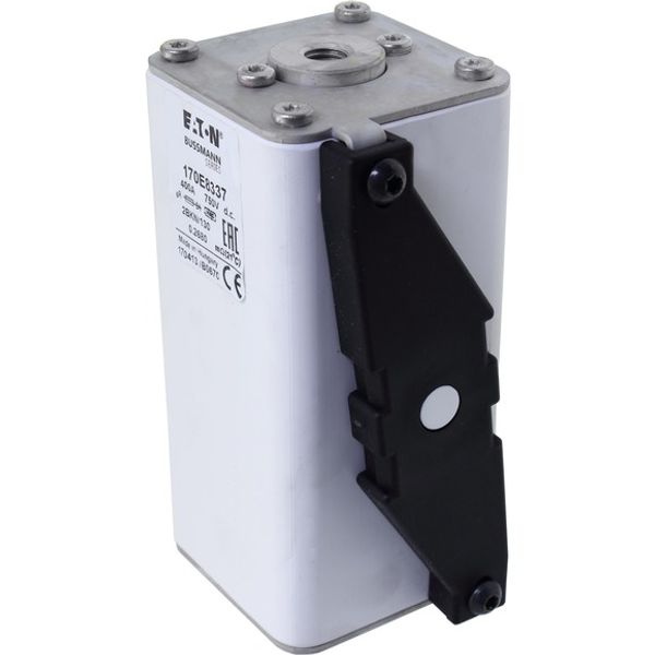 Fuse-link, high speed, 400 A, DC 750 V, size 2, 59 x 77 x 130 mm, gR, IEC, single indicator image 5