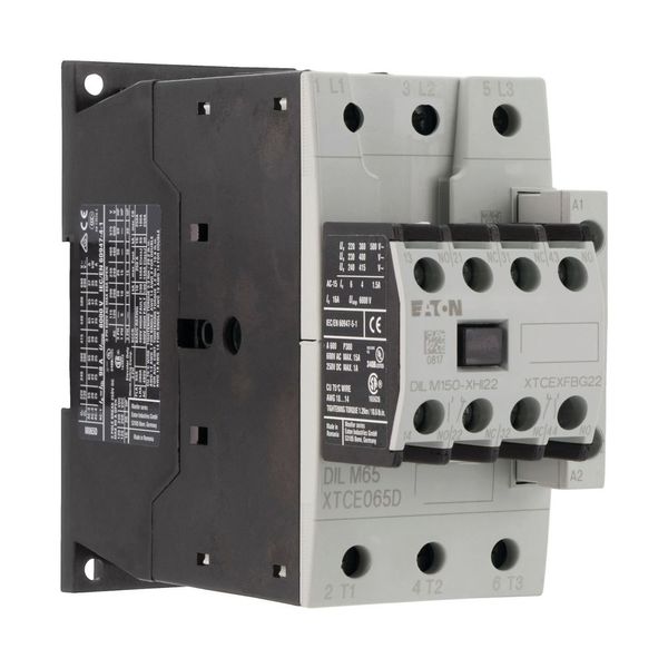 Contactor, 380 V 400 V 30 kW, 2 N/O, 2 NC, 400 V 50 Hz, 440 V 60 Hz, AC operation, Screw terminals image 10