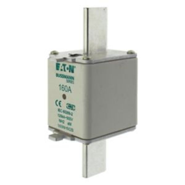Fuse-link, low voltage, 160 A, AC 500 V, NH2, aM, IEC, dual indicator image 4