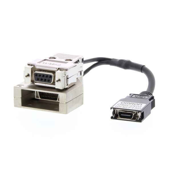 Adapter cable, 0.1 m, converts peripheral port into RS-232C port and a image 2