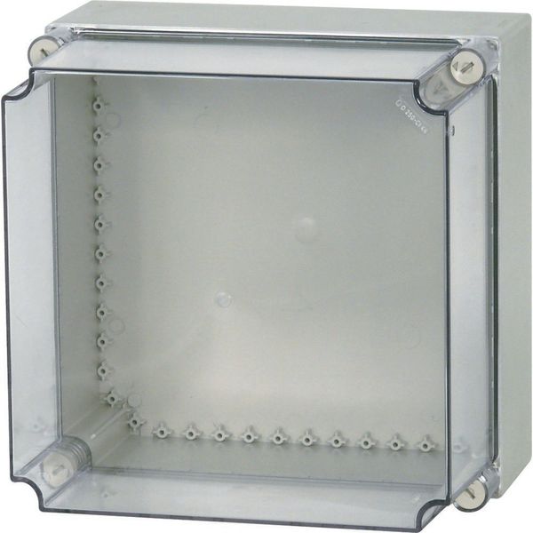 Insulated enclosure, smooth sides, HxWxD=375x375x275mm image 3