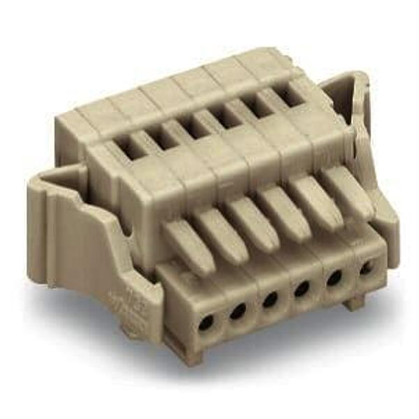 733-102/037-000 1-conductor female connector; CAGE CLAMP®; 0.5 mm² image 1