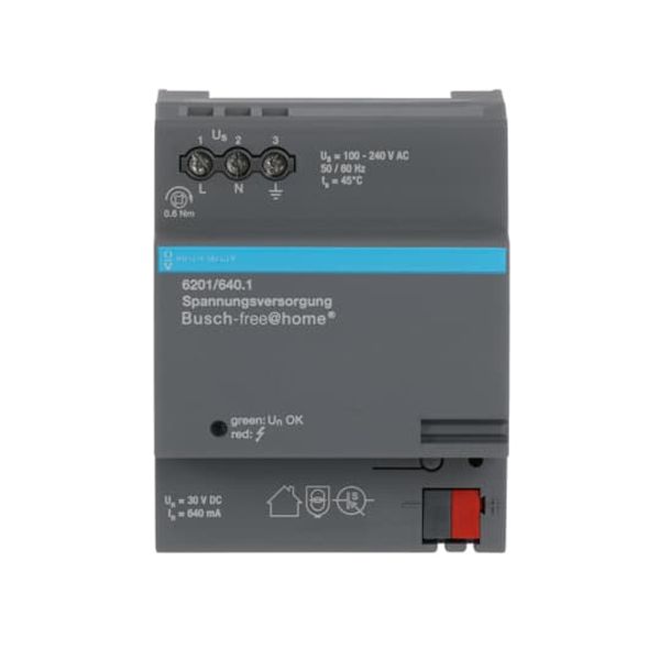 6201/640.1 Power Supply, 640 mA, MDRC, BJE image 6