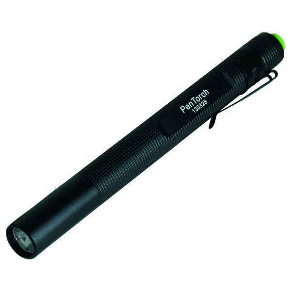 Flashlight LED PenTorch 140mm 2x AAA batteries image 1