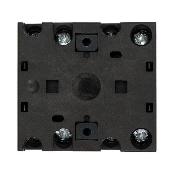Changeover switches, T0, 20 A, flush mounting, 2 contact unit(s), Contacts: 4, With spring-return from START, 45 °, momentary/maintained, AUTO-0-HAND image 10