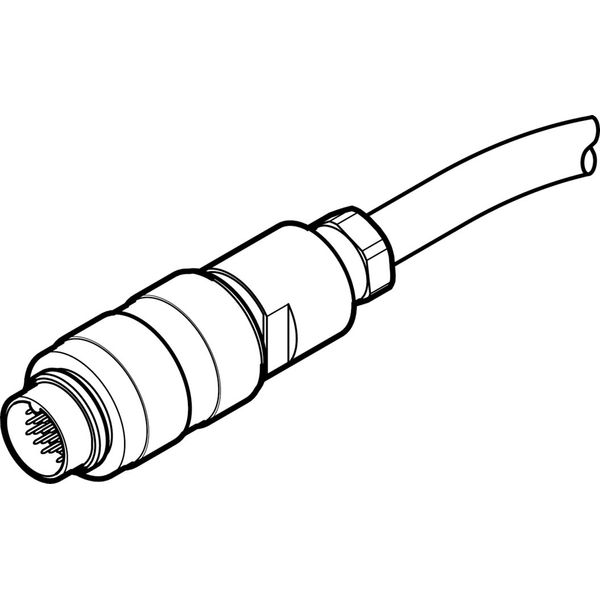 NEBS-SM16G24-K-10-N-LE24 Connecting cable image 1