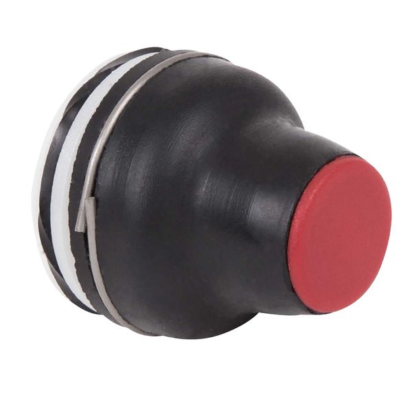 booted head for pushbutton XAC-B - red - 4 mm, -25..+70 °C image 1
