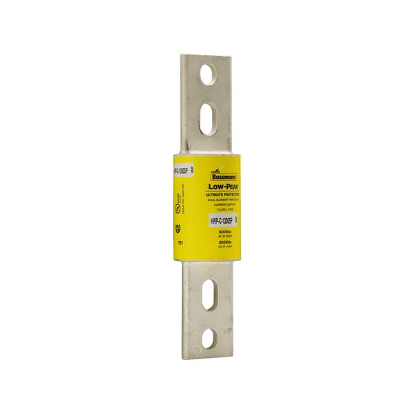 Eaton Bussmann Series KRP-C Fuse, Current-limiting, Time-delay, 600 Vac, 300 Vdc, 1200A, 300 kAIC at 600 Vac, 100 kAIC Vdc, Class L, Bolted blade end X bolted blade end, 1700, 2.5, Inch, Non Indicating, 4 S at 500% image 8