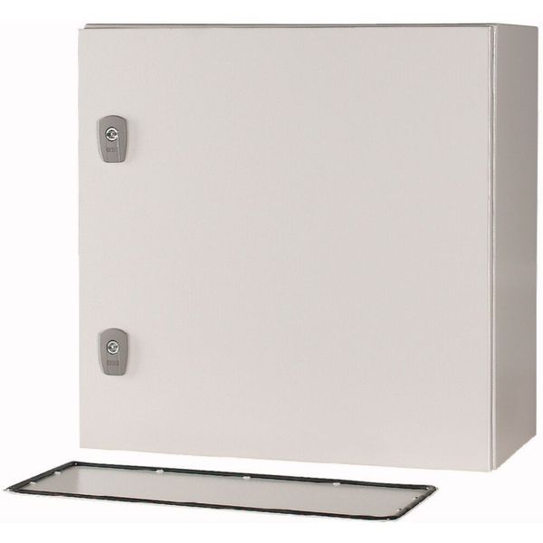 Wall enclosure with mounting plate, HxWxD=500x500x250mm image 10