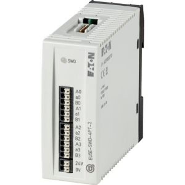 SmartWire-DT I/O module, 24 V DC, 4 AI configurable Pt100 / Pt1000: -100 - +400°C, Ni1000: -50 - +200 °C image 5