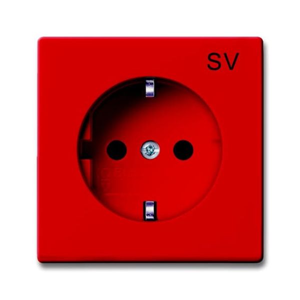 20 EUC-12-92-507-101 Socket Outlets red - Basic55 image 1