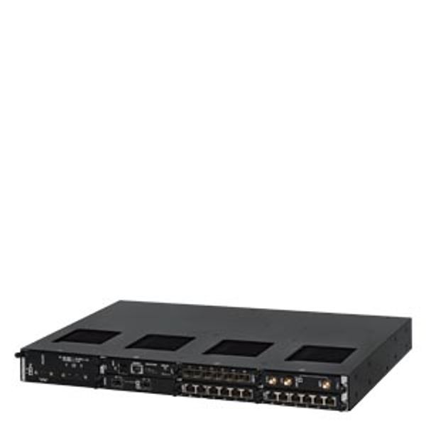 6GK6015-0DM23-0DC0-Z A03+B36+C26+D14+E01+F00+G00 The RUGGEDCOM RX1536 is a rugged, modular layer 2 switch + layer 3 router that supports 1 replaceable power supply. Field replaceable line image 1