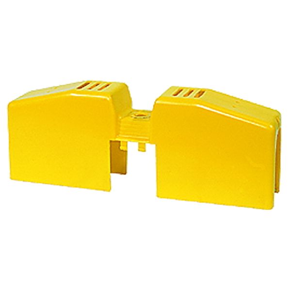 Cover for terminal blocks ZP200 yellow image 1