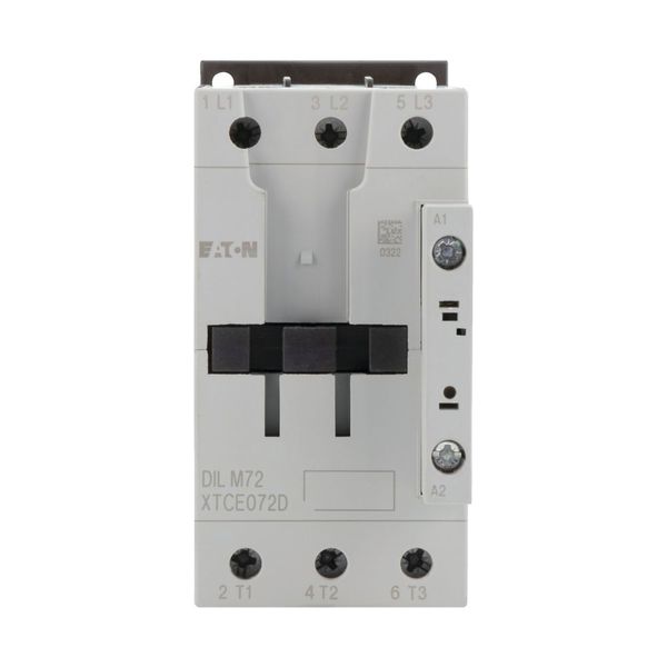 Contactor, 3 pole, 380 V 400 V 37 kW, 220 V 50/60 Hz, AC operation, Screw terminals image 4