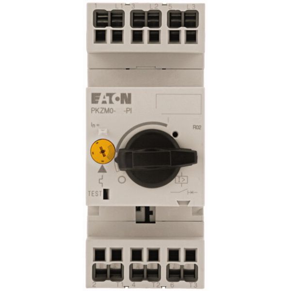 Motor-protective circuit-breaker, 2.2 kW, 4 - 6.3 A, Push in terminals image 1