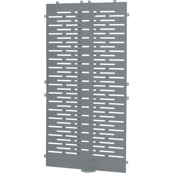 Transparent plastic partition for XP sections, W=600mm image 3