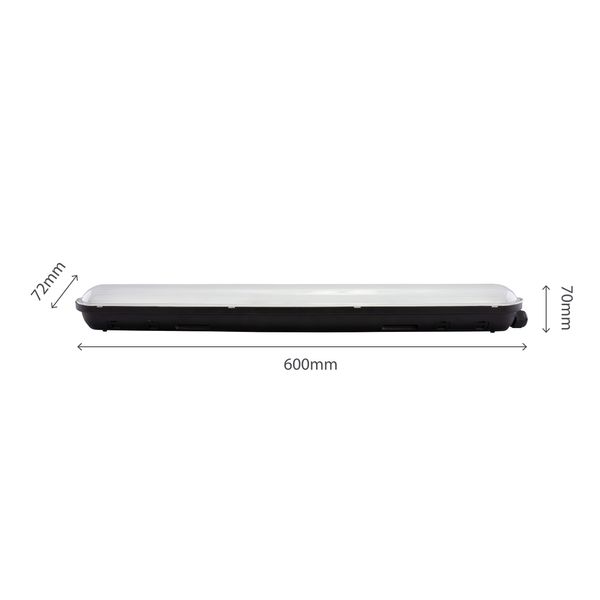 LIMEA GIGANT HERMETYK 600mm 20W NW 230V 120st IP65 IK09 600x72x70mm GREY CASAMBI image 31