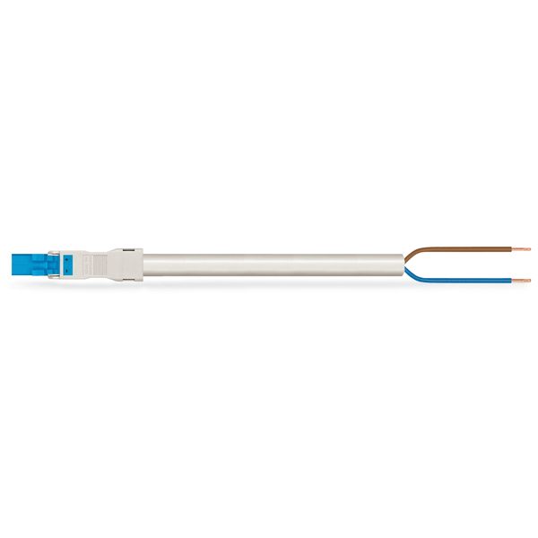 pre-assembled connecting cable Eca Plug/open-ended blue image 4
