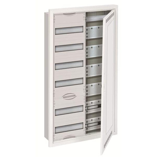 U62MMW U Compact distribution board, Flush mounting, 72 SU, Isolated (Class II), IP30, Field Width: 2, Rows: 6, 984 mm x 560 mm x 120 mm image 13