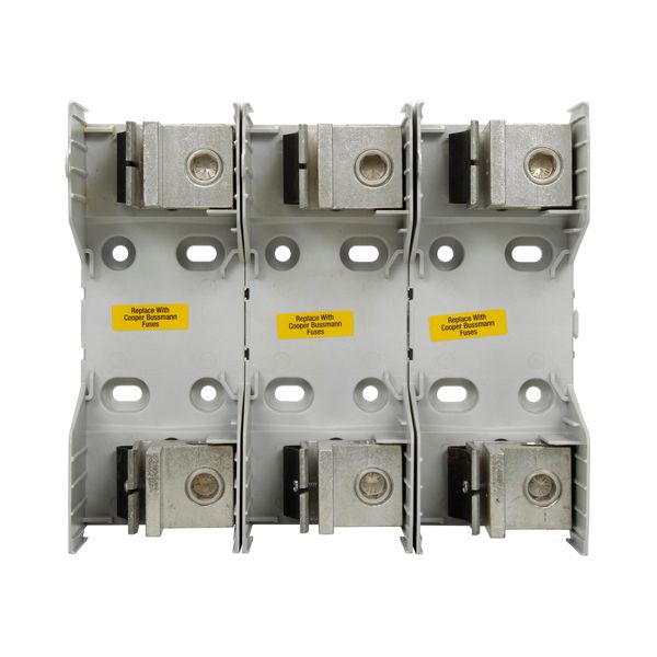 Eaton Bussmann Series RM modular fuse block, 250V, 225-400A, Knife Blade End X Knife Blade End, Three-pole image 1