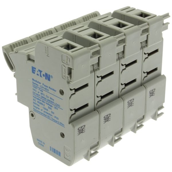 Fuse-holder, low voltage, 50 A, AC 690 V, 14 x 51 mm, 4P, IEC, with indicator image 4