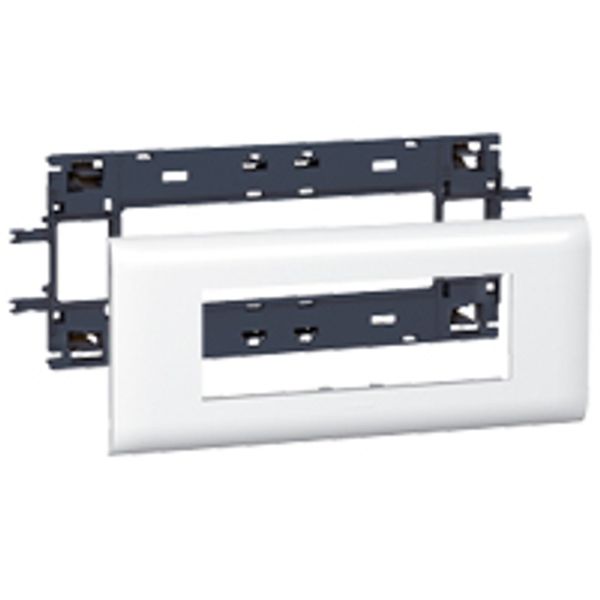 Mosaic support - for adaptable DLP cover depth 85 mm - 6 modules image 1
