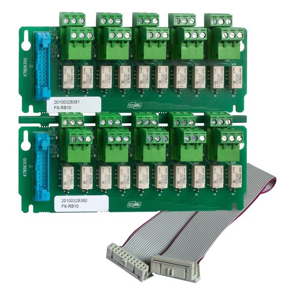 Relay board of 20 relays, RB20 image 3