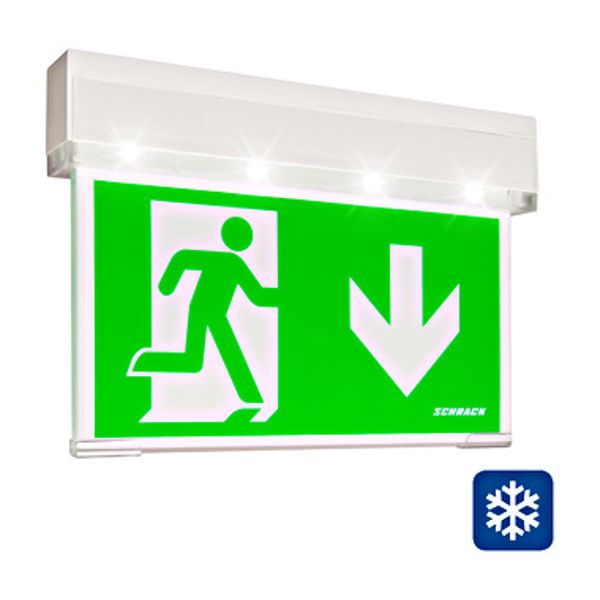 Emergency luminaire KSC selfcontrol LED 3h 230V AC TT image 1