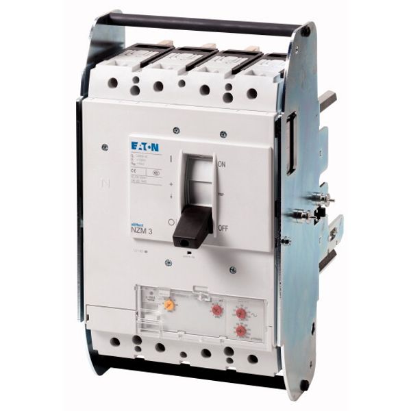 Circuit-breaker 4-pole 630A, system/cable protection+earth-fault prote image 1