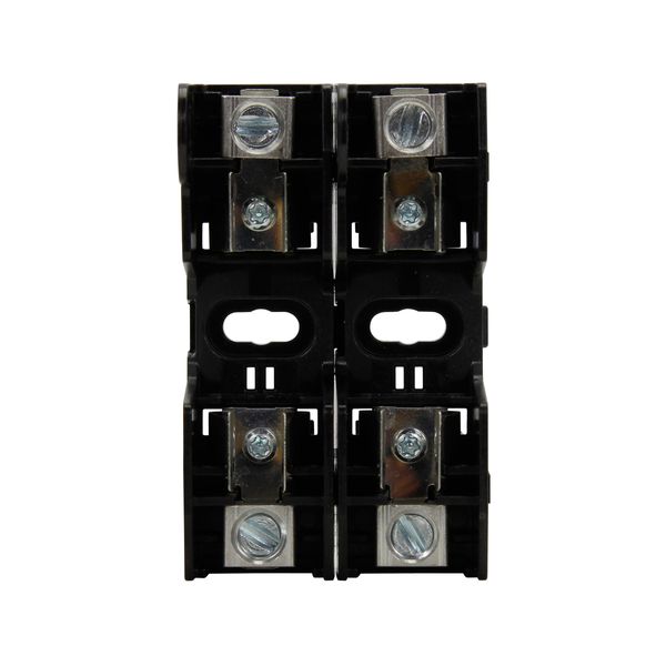 Eaton Bussmann series HM modular fuse block, 250V, 0-30A, CR, Two-pole image 1